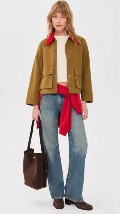 The Great. THE GREAT. The Swingy Jacket | Thumbnail 5 The Great. THE GREAT. The Swingy Jacket | Thumbnail 5