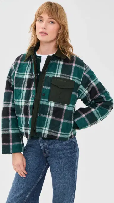 Canada Goose Terra Plaid Coat | Thumbnail 2