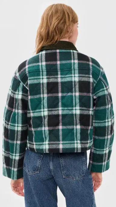 Canada Goose Terra Plaid Coat | Thumbnail 3