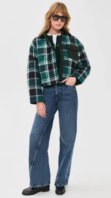 Canada Goose Terra Plaid Coat | Thumbnail 5