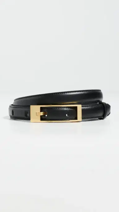 Anine Bing Elly Smooth Leather Belt | Thumbnail 2