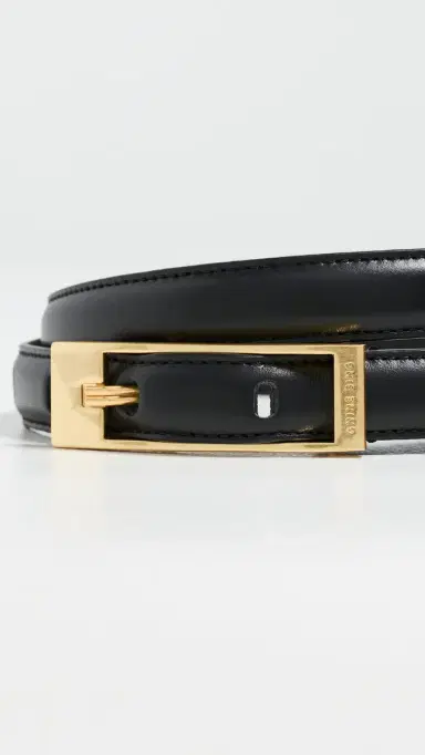 Anine Bing Elly Smooth Leather Belt | Thumbnail 5
