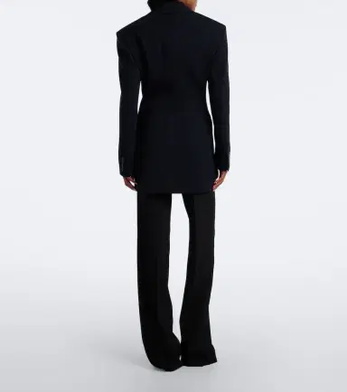 Saint Laurent Wool-blend straight pants | Thumbnail 5