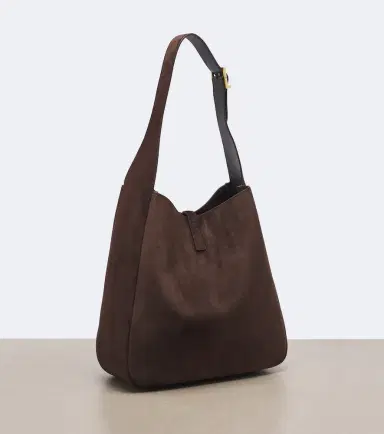 Saint Laurent Le 5 à 7 Supple Large suede shoulder bag | Thumbnail 2