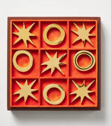 Jonathan Adler Playa leather tic-tac-toe set | Thumbnail 5