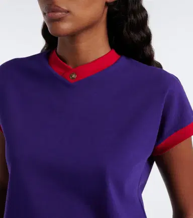 Versace Medusa cotton-blend jersey T-shirt | Thumbnail 2