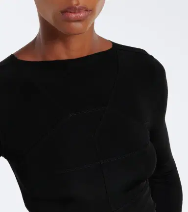 Rick Owens Combo tulle-trimmed gown | Thumbnail 4