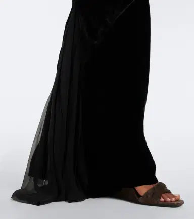 Rick Owens Combo tulle-trimmed gown | Thumbnail 6