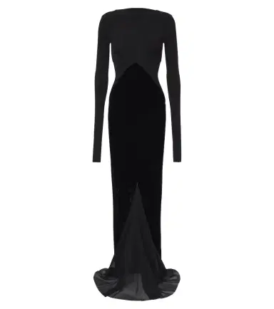 Rick Owens Combo tulle-trimmed gown | Thumbnail 1