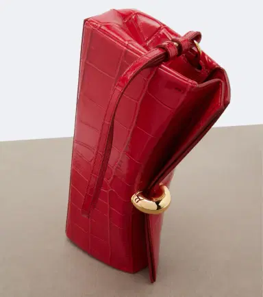 Jacquemus Valérie croc-effect leather clutch | Thumbnail 3 Jacquemus Valérie croc-effect leather clutch | Thumbnail 3