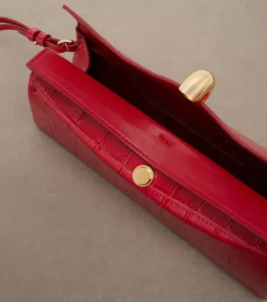 Jacquemus Valérie croc-effect leather clutch | Thumbnail 4 Jacquemus Valérie croc-effect leather clutch | Thumbnail 4