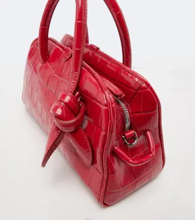 Jacquemus Turismo Small croc-effect leather bowling bag | Thumbnail 4 Jacquemus Turismo Small croc-effect leather bowling bag | Thumbnail 4