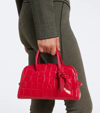 Jacquemus Turismo Small croc-effect leather bowling bag | Thumbnail 7 Jacquemus Turismo Small croc-effect leather bowling bag | Thumbnail 7
