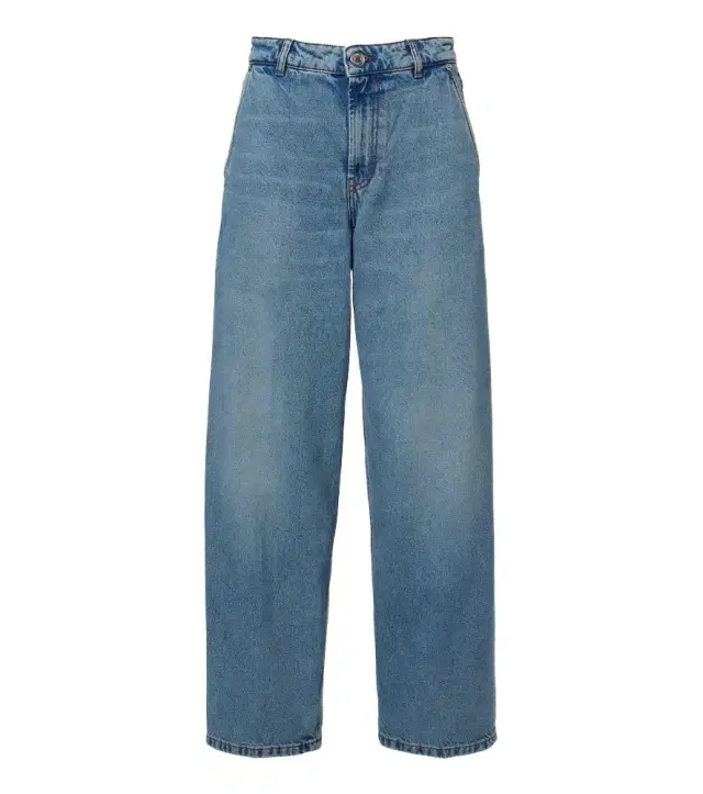 AMI PARIS Mid-rise wide-leg jeans