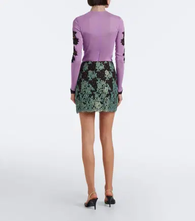 Valentino Lace miniskirt | Thumbnail 2