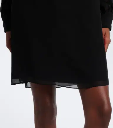 Valentino Draped silk georgette minidress | Thumbnail 4 Valentino Draped silk georgette minidress | Thumbnail 4