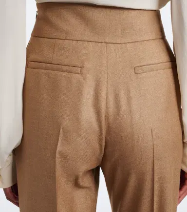 Valentino Silk and wool straight pants | Thumbnail 2