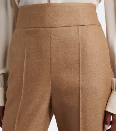 Valentino Silk and wool straight pants | Thumbnail 4