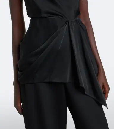 Givenchy Draped satin top | Thumbnail 2 Givenchy Draped satin top | Thumbnail 2