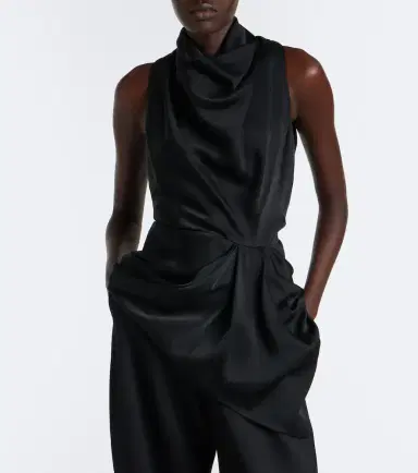 Givenchy Draped satin top | Thumbnail 4 Givenchy Draped satin top | Thumbnail 4