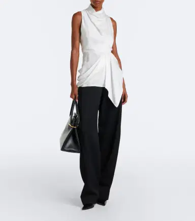 Givenchy Draped satin top | Thumbnail 4 Givenchy Draped satin top | Thumbnail 4