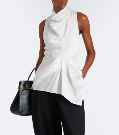 Givenchy Draped satin top | Thumbnail 6 Givenchy Draped satin top | Thumbnail 6