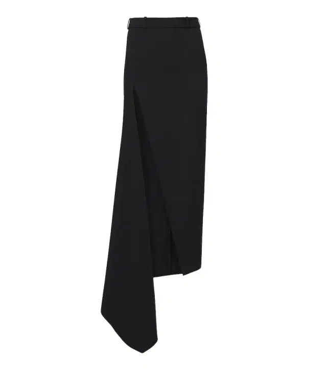 Givenchy Asymmetric wool midi skirt