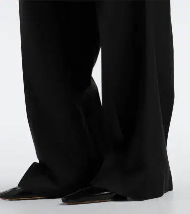 RÓHE Róhe Wool and mohair paneled wide-leg pants | Thumbnail 2 RÓHE Róhe Wool and mohair paneled wide-leg pants | Thumbnail 2
