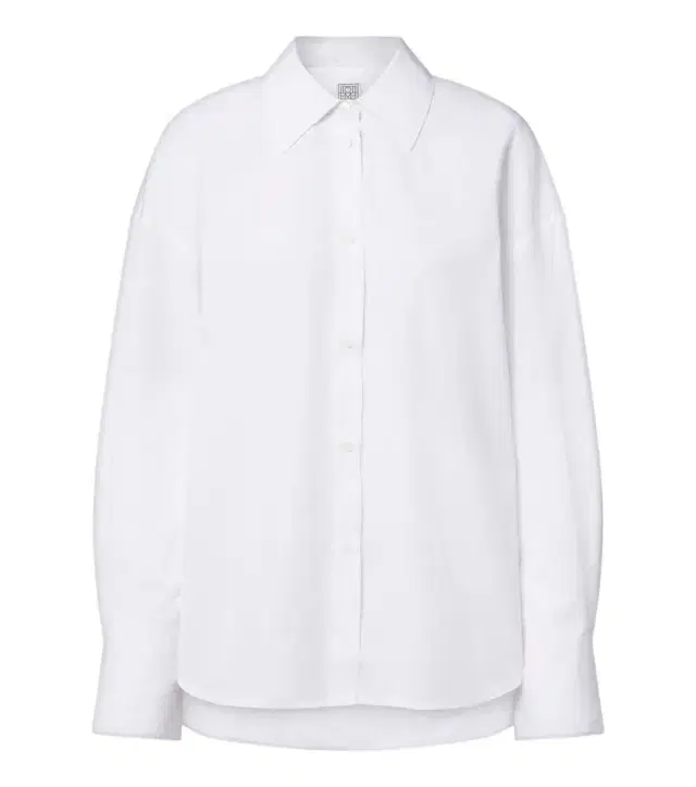 Cotton poplin shirt