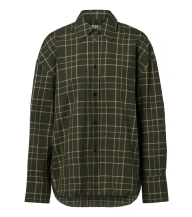 TOTEME Checked cotton shirt | Thumbnail 1