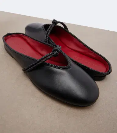 Bottega Veneta Lucia leather mules | Thumbnail 3 Bottega Veneta Lucia leather mules | Thumbnail 3