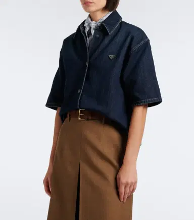 Prada Denim overshirt | Thumbnail 3 Prada Denim overshirt | Thumbnail 3
