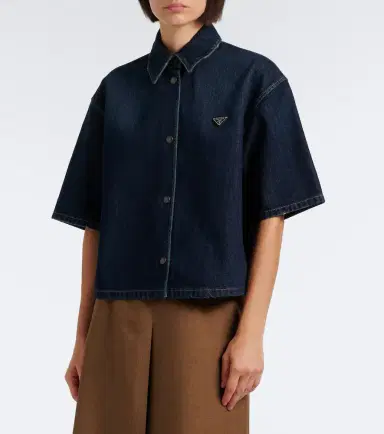 Prada Denim overshirt | Thumbnail 4 Prada Denim overshirt | Thumbnail 4