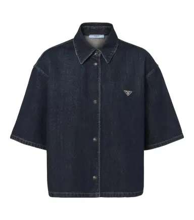 Prada Denim overshirt | Thumbnail 1 Prada Denim overshirt | Thumbnail 1