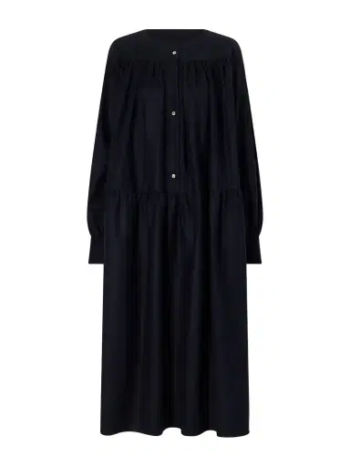 Les Vacances D’Irina Calla Gathered Wool-flannel Maxi Dress | Thumbnail 1