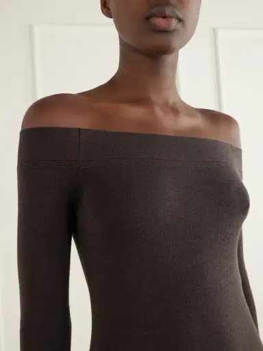 Tom Ford Wool And Silk-blend Midi Dress | Thumbnail 4
