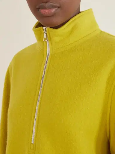 RIER City Virgin Wool-fleece Half-zip Sweater | Thumbnail 4