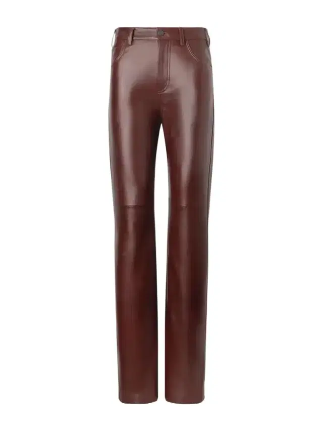 Nili Lotan Joan Leather Straight-leg Pants