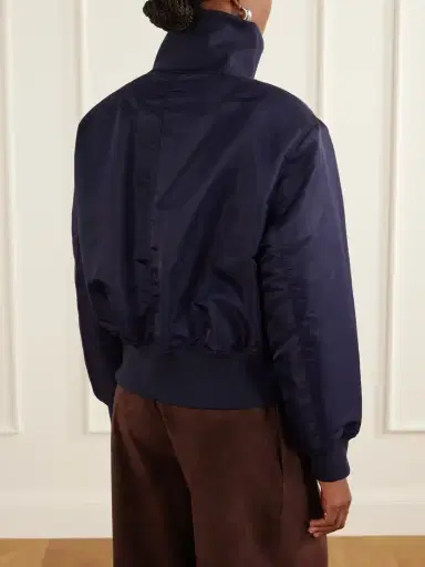 The Frankie Shop Storm Satin Bomber Jacket | Thumbnail 4 The Frankie Shop Storm Satin Bomber Jacket | Thumbnail 4