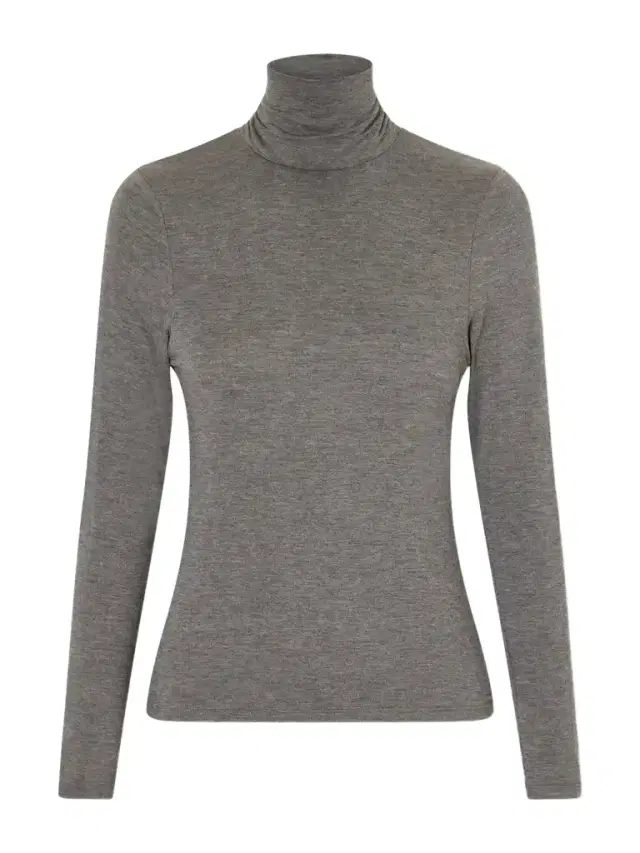 Nili Lotan Keria Stretch-jersey Turtleneck Top