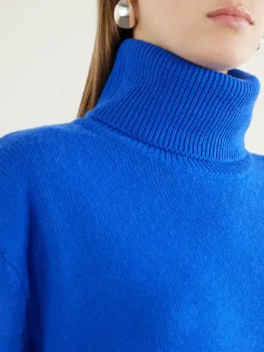 The Frankie Shop Gala Merino Wool And Cashmere-blend Turtleneck Sweater | Thumbnail 5 The Frankie Shop Gala Merino Wool And Cashmere-blend Turtleneck Sweater | Thumbnail 5