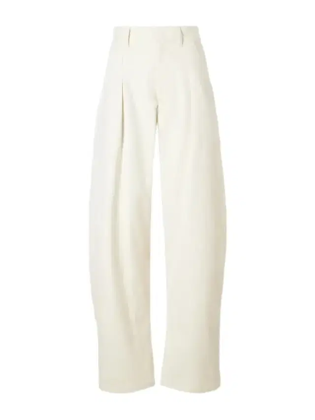 Isabel Marant Lenadia Pleated Stretch-cotton Wide-leg Pants