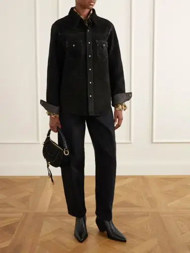 RRL Willett Paneled Suede Jacket | Thumbnail 2 RRL Willett Paneled Suede Jacket | Thumbnail 2