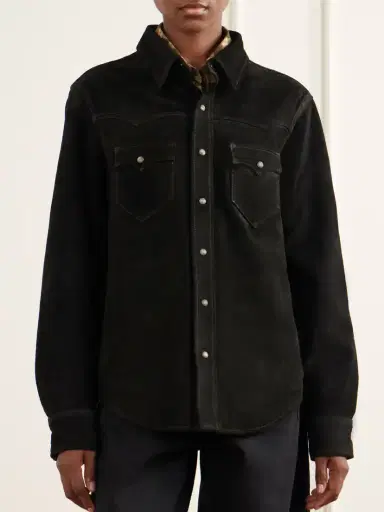 RRL Willett Paneled Suede Jacket | Thumbnail 3 RRL Willett Paneled Suede Jacket | Thumbnail 3