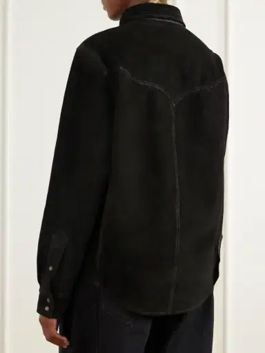 RRL Willett Paneled Suede Jacket | Thumbnail 4 RRL Willett Paneled Suede Jacket | Thumbnail 4