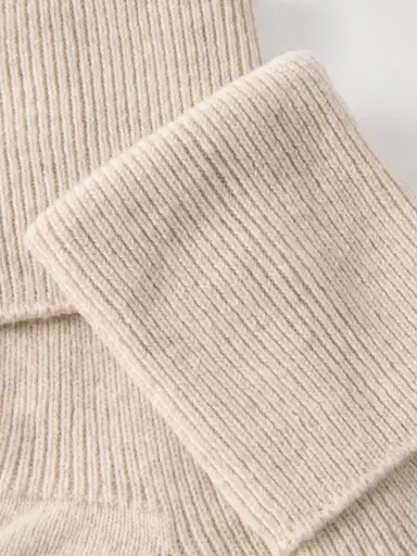 Johnstons of Elgin Ribbed Cashmere-blend Socks | Thumbnail 2