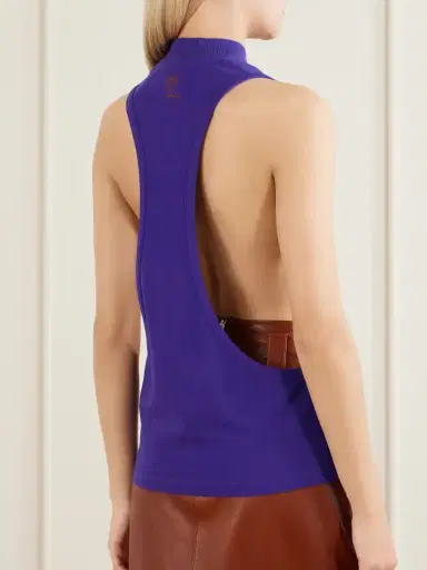 Versace Stretch-cotton Jersey Tank | Thumbnail 4