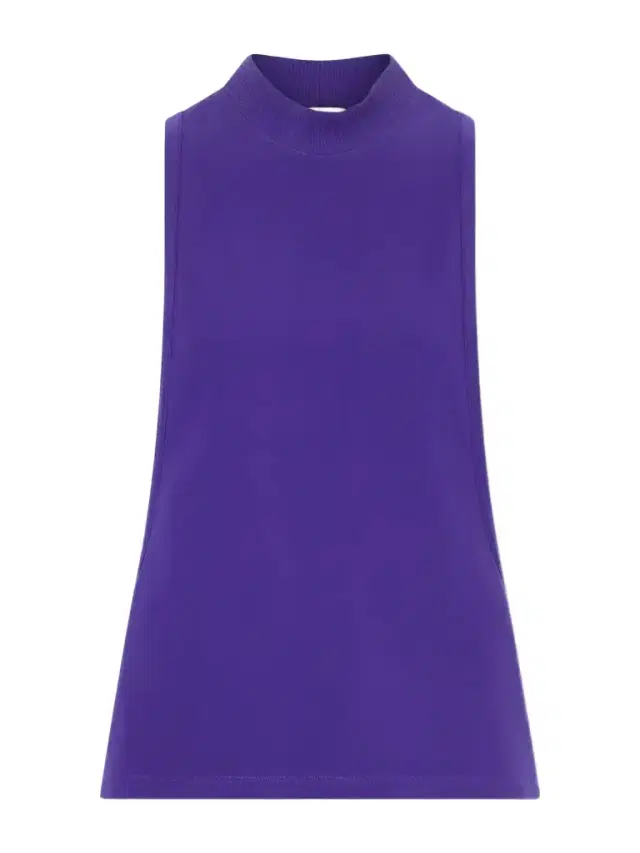 Versace Stretch-cotton Jersey Tank