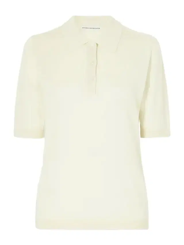 Studio Nicholson Ribbed Merino Wool And Silk-blend Polo Sweater