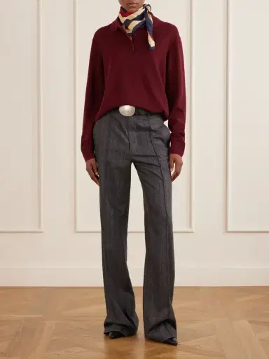 Nili Lotan Jovan Cashmere Polo Sweater | Thumbnail 2